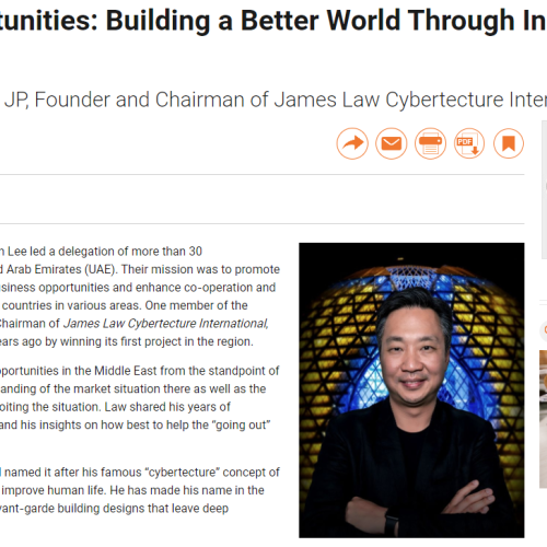 Exclusive Interview Article – James Law on Middle East Market Insights