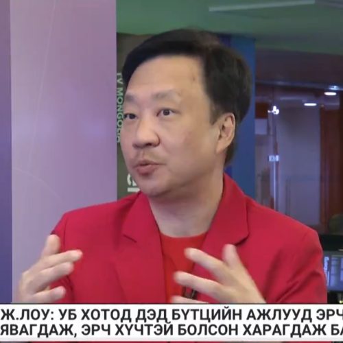 James Law Featured on Bloomberg Mongolia: Future of Architecture